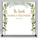 Lofaris White Spring Plant Custom Family Reunion Backdrop